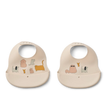 Babero Silicona Gatos y Perros