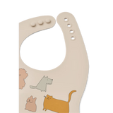 Babero Silicona Gatos y Perros
