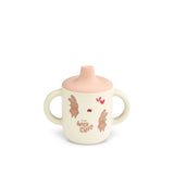 Taza Silicona Conejito Rosa