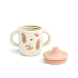 Taza Silicona Conejito Rosa