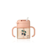 Vaso con Pajita y Asas Berry