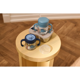 Vaso con Pajita y Asas Dino