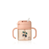 Vaso con Pajita y Asas Berry