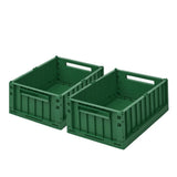 Caja de Almacenamiento Garden Green - Pack de 2