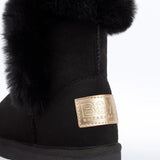 Botas Australianas de pelo negras
