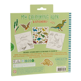 Libro para Colorear con Pegatinas Dinos