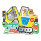 Puzzle con Forma Construcción 30p