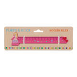 Regla de Madera Princesas