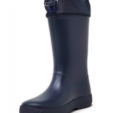 Botas de agua azules ajustables