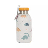 Botella Acero con Funda Dinos World 500ml