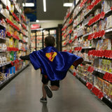 Reversible superhero cape
