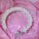 Diadema Ceremonia Victoria Crema