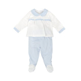 Conjunto Polaina Azul Claro