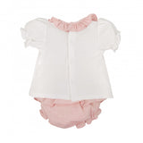 Conjunto Ranita con Cuello Rosa