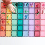 Construcción Connetix Pastel Creative Pack 120 piezas