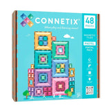 Construcción Connetix Pastel Portal 48 piezas