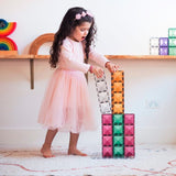 Construcción Connetix Pastel Rectangle Pack 24 piezas