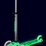 Patinete Mini Micro Deluxe Glow Led Verde Lima
