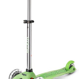 Patinete Mini Micro Deluxe Glow Led Verde Lima