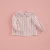 Camisa Niña Micropana Rayas Corazón