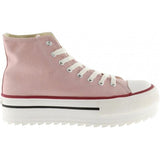 Zapatillas doble lona Rosa