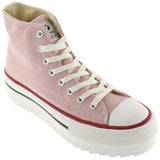 Zapatillas doble lona Rosa