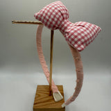 Diadema Plumeti Bow Rosa