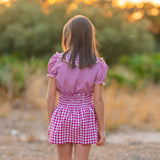 Falda Mar cuadros Vichy