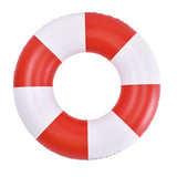 Flotador de aro - Rojo/Blanco 90cm