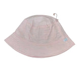 Bucket liso rosa viejo con cierre