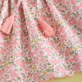 Minifalda Ondas Liberty Pink Coco Fluor