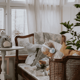 Auriculares con luz Ambiental – Azul