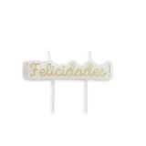 Vela Felicidades Pam Pam