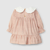 Vestido de Cuadros Vichy Rosa