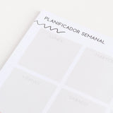 Planificador Semanal de sobremesa de Petite Mafalda