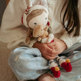 Rosa muñeca Navidad