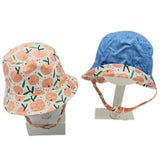 Gorro peach reversible