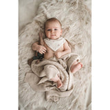 Manta Tricot Classic Beige