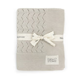 Manta Tricot Classic Beige