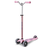 Patinete Maxi Deluxe Pro Led Rosa