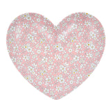 Platos Corazón Liberty Melamina