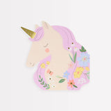 Servilletas forma Unicornios