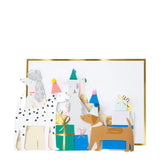 Tarjeta Popup Dog Party