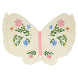 Alas bordadas con Flores Disfraz