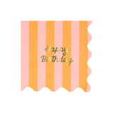 Servilletas Grandes Happy Birthday