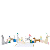 Tarjeta Popup Dog Party