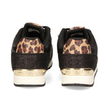 Deportivas Michael Kors Negro y Leopardo