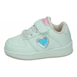 Zapatillas con Luz Corazón Blanco