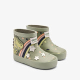 Botas de Lluvia Dinosaurio Khaki