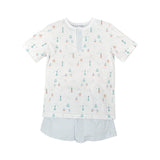 Pijama Niño Veleros Manga Corta